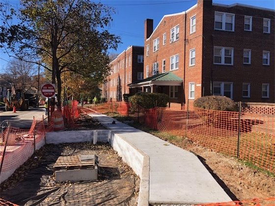 Construction on Newton Street