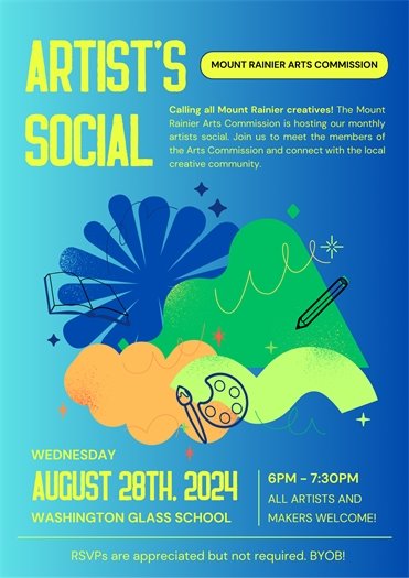 Artist's Social Flyer