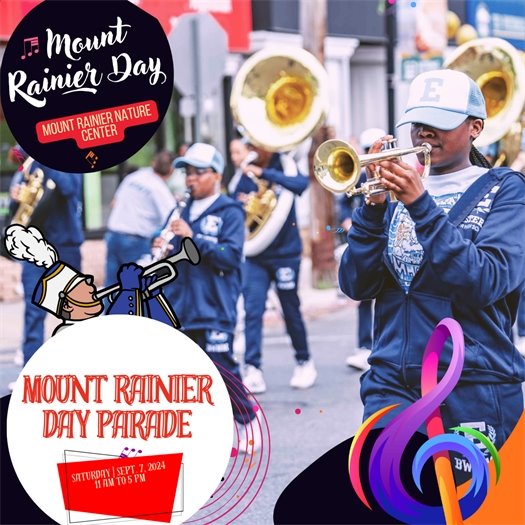 Marching Bands at the Mount Rainier Day Parade