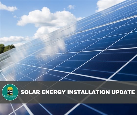 Solar Installation Update