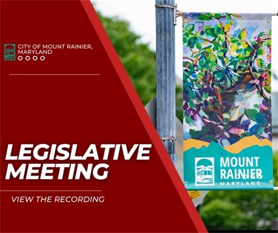 Watch the Legislative Meeting