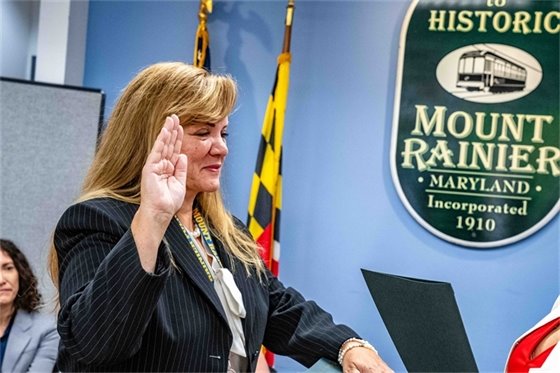 Newly Sworn in Chief of Police, Katherine Perez