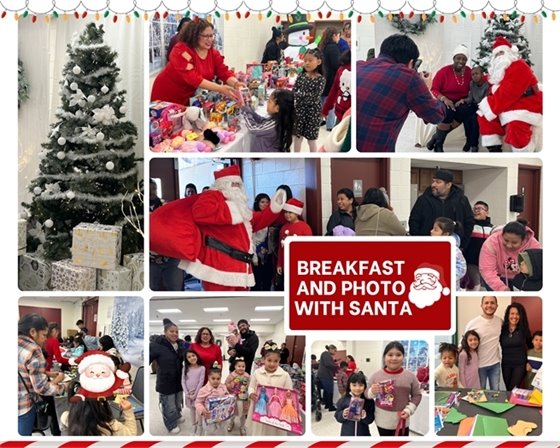 Breakfast and Photo with Santa