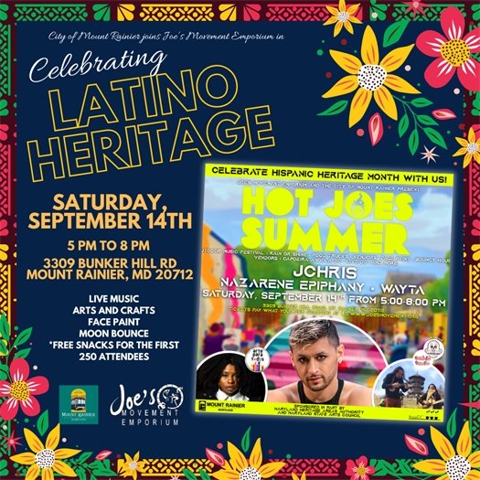 Hispanic Heritage Month at Joe's