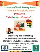 Black History Month Thomas Stone Elementary PTO