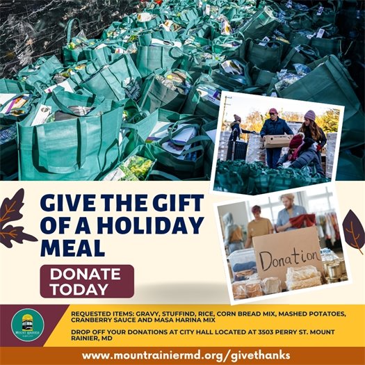 Thanksgiving Basket Food Drive