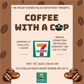 MRPD Coffee with a Cop