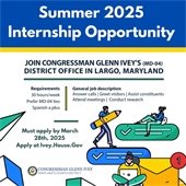 Cong. Ivey's Summer Internship Program