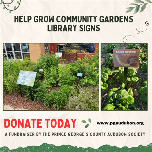 Prince Georg's Audubon Society Fundraiser