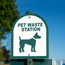 Pet Waste Station Photo